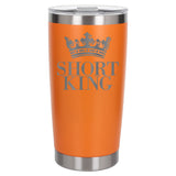 Orange Thermal Metal Coffee Cup