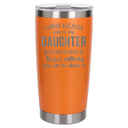 Orange Thermal Metal Coffee Cup