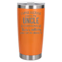 Orange Thermal Metal Coffee Cup