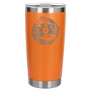 Orange Thermal Metal Coffee Cup