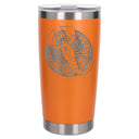 Orange Thermal Metal Coffee Cup