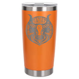 Orange Thermal Metal Coffee Cup