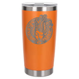 Orange Thermal Metal Coffee Cup