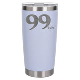White Thermal Metal Coffee Cup