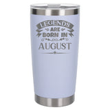 White Thermal Metal Coffee Cup