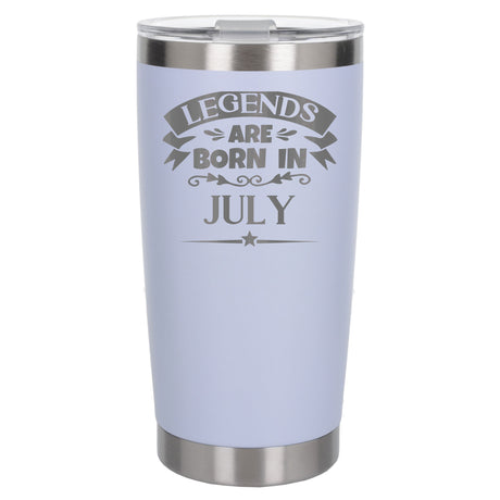 White Thermal Metal Coffee Cup