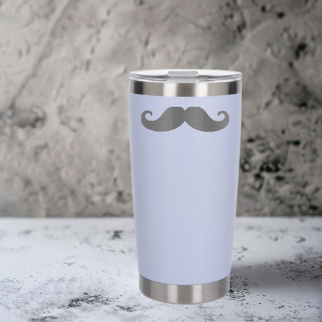 White Thermal Metal Coffee Cup