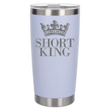 White Thermal Metal Coffee Cup