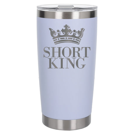 White Thermal Metal Coffee Cup