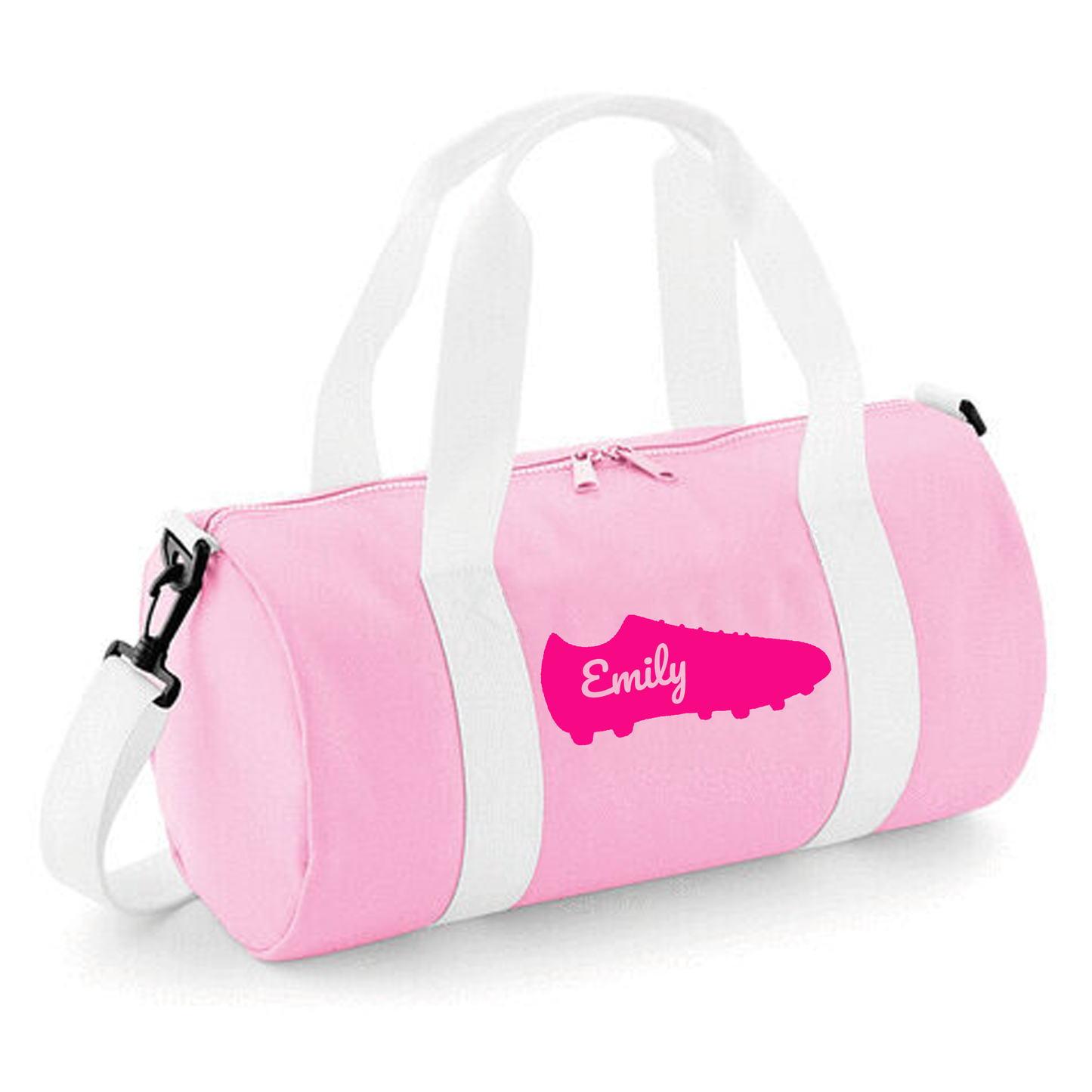 Personalised Football Boot Barrel Bag - Lightweight Holdall for Kid