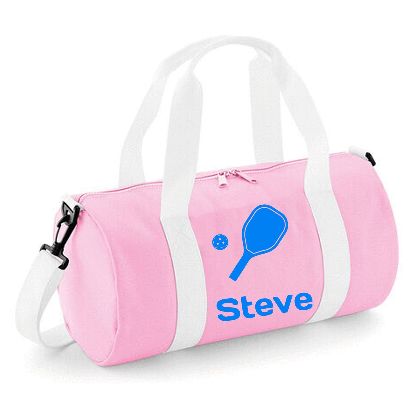 Personalised Pickleball Design Barrel Bag, Kids Durable Holdall