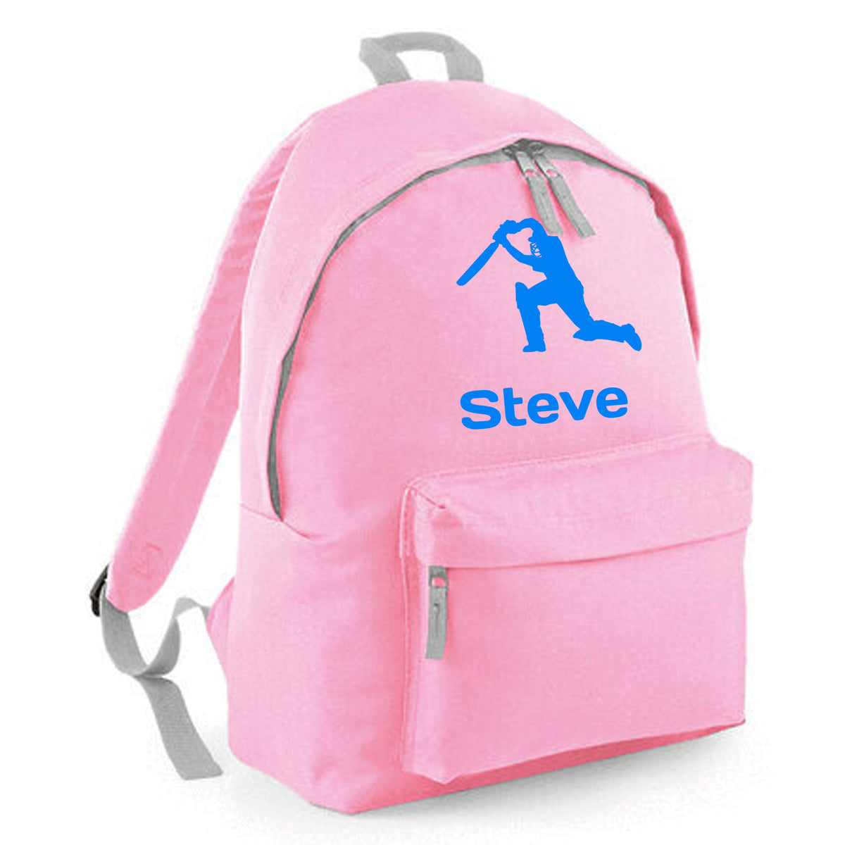 Personalised Cricket Backpack | Kids School Bag with Name
