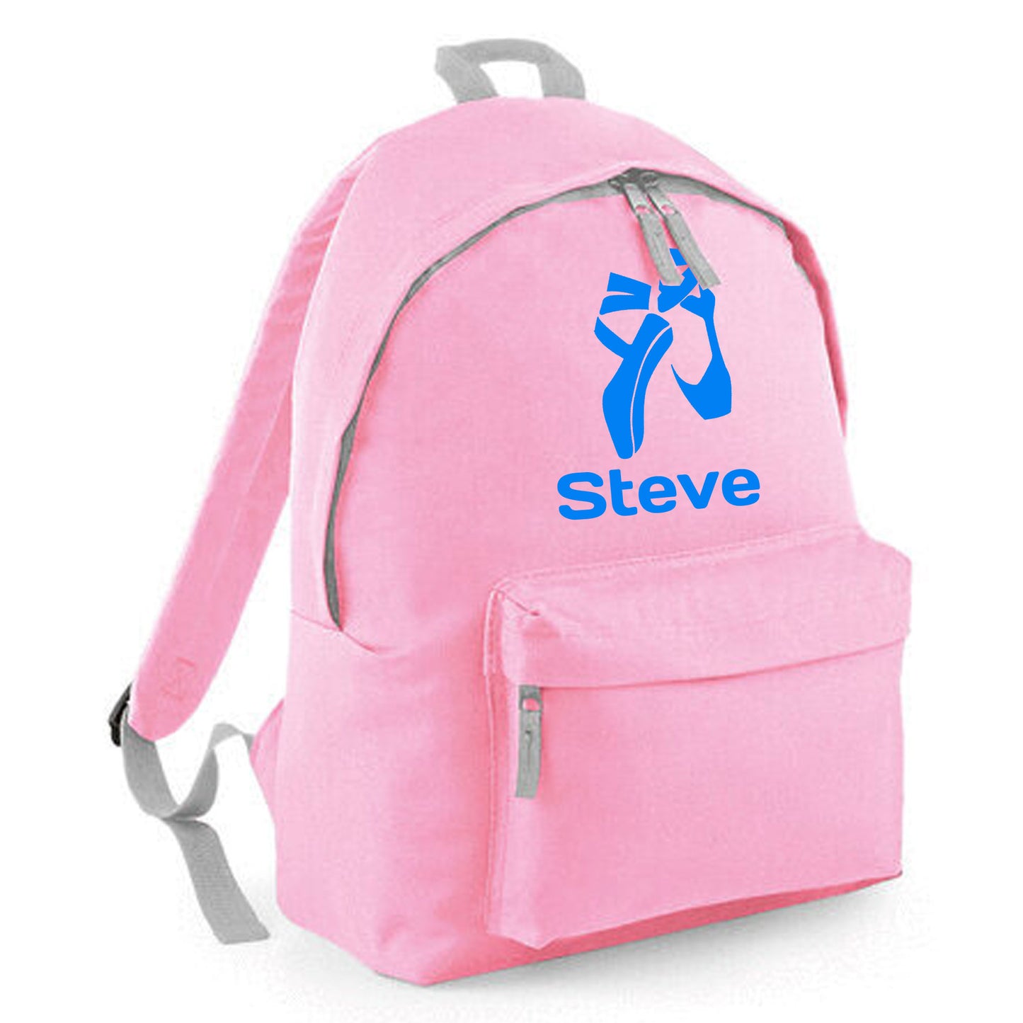 Personalised Ballet Shoes Backpack, Kids Dance Rucksack with Name