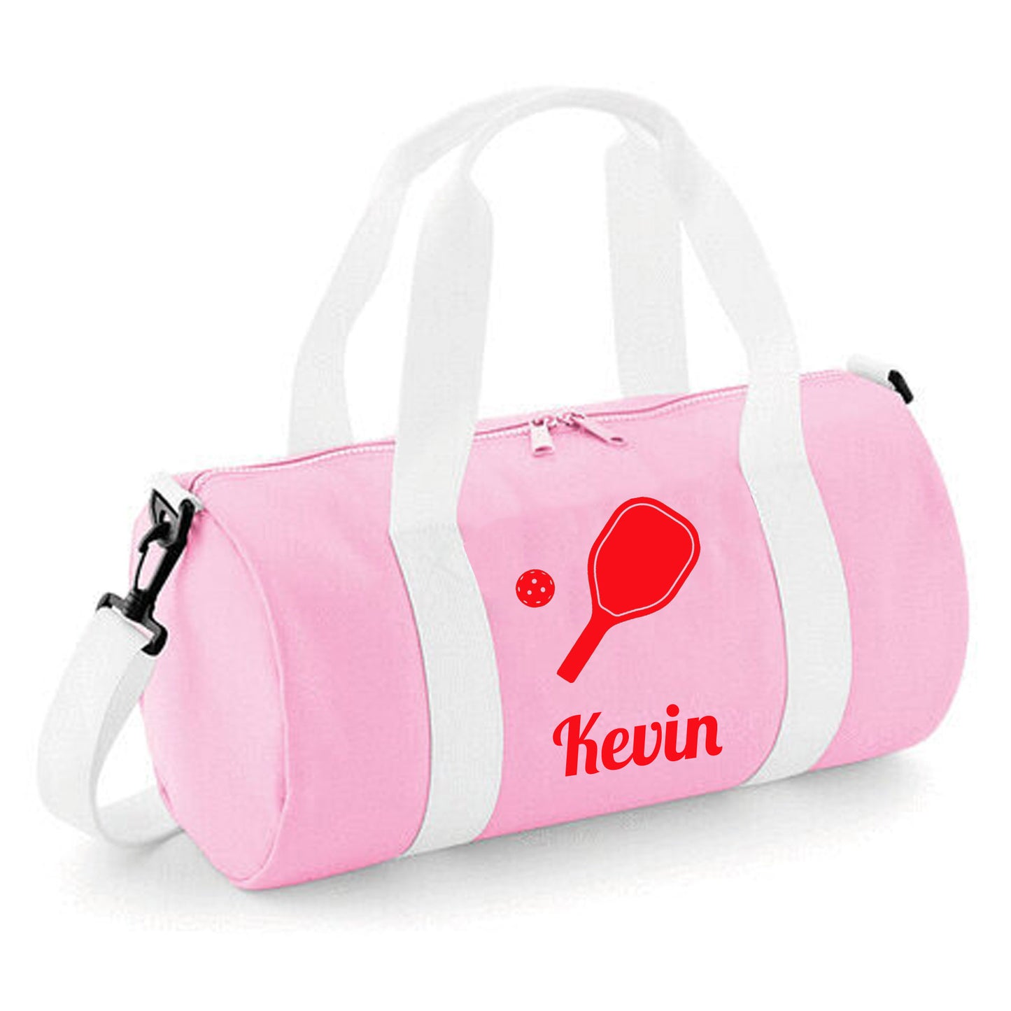 Personalised Pickleball Design Barrel Bag, Kids Durable Holdall