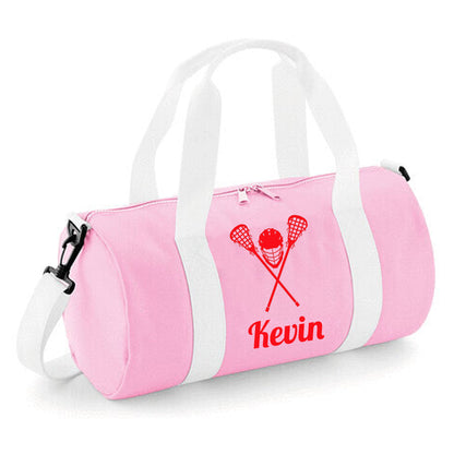 Personalised Lacrosse Barrel Bag 12L, Sports Holdall for Kids