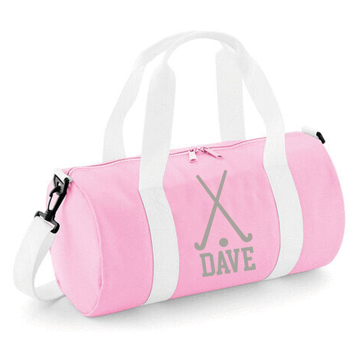 Personalised Hockey Sticks Barrel Bag | Kids Sports Holdall with Name