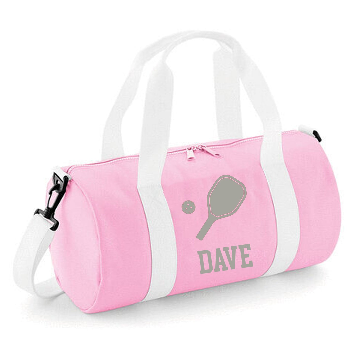 Personalised Pickleball Design Barrel Bag, Kids Durable Holdall