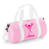 Personalised Lacrosse Barrel Bag | Kids Sports Holdall with Name