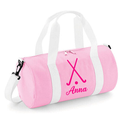 Personalised Hockey Sticks Barrel Bag 12L - Name Added
