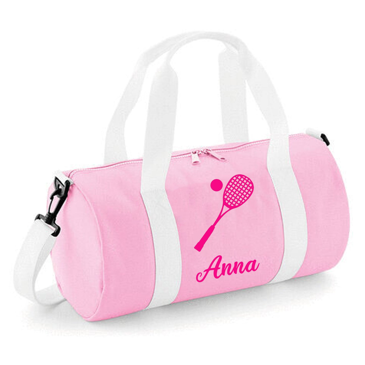 Personalised Squash Barrel Bag 12L, Stylish Holdall for Kids