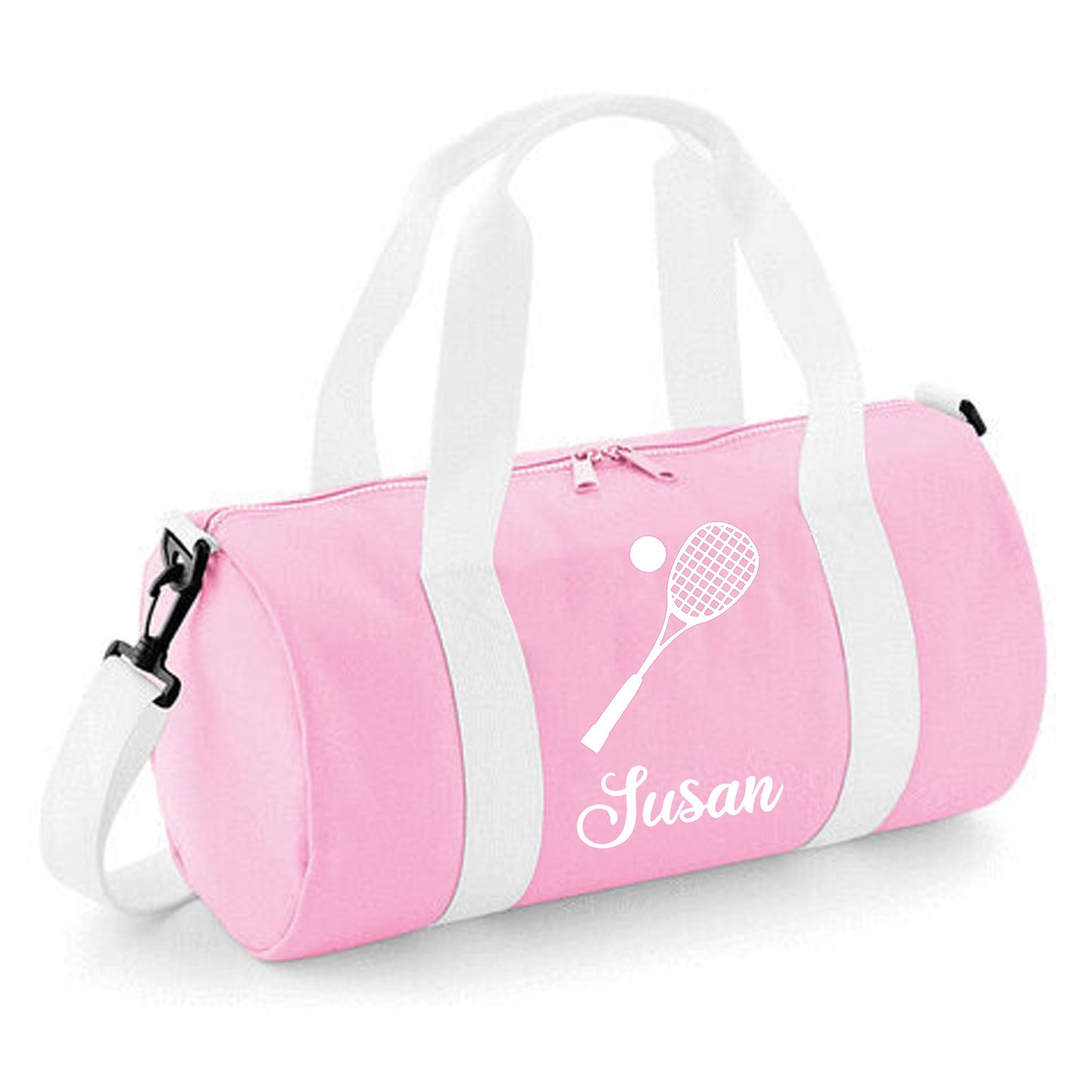 Personalised Squash Barrel Bag 12L, Stylish Holdall for Kids