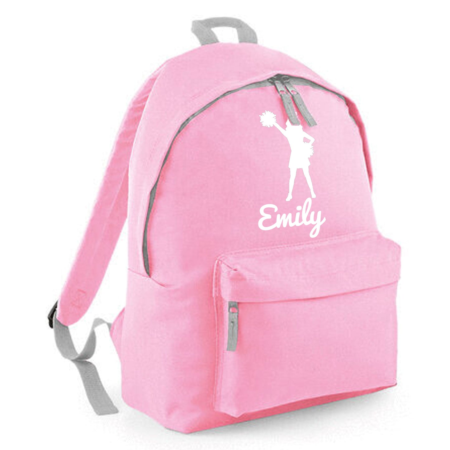 Personalised Cheerleader Backpack, Kids Rucksack Bag with Name & Design