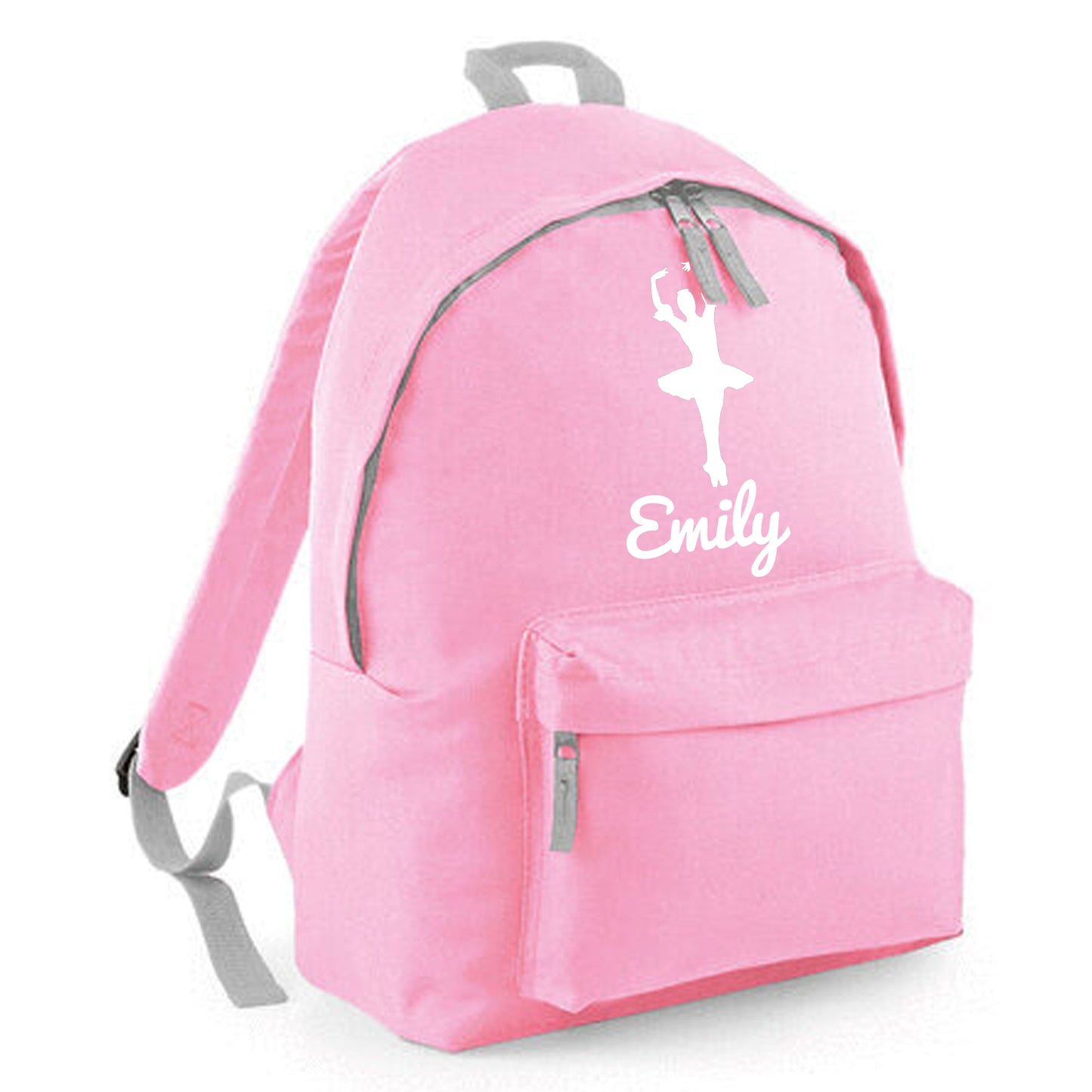 Personalised Ballerina Backpack, Dance Bag Rucksack with Name