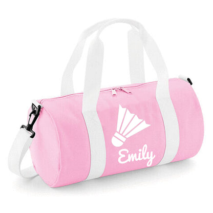 Personalised Badminton Barrel Bag, 12L - Stylish & Durable Holdall