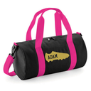 Personalised Football Boot Barrel Bag | Kids Sports Holdall with Name