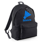 Personalised Badminton Backpack | Kids School Bag with Name