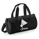 Personalised Badminton Barrel Bag | Kids Sports Holdall with Name