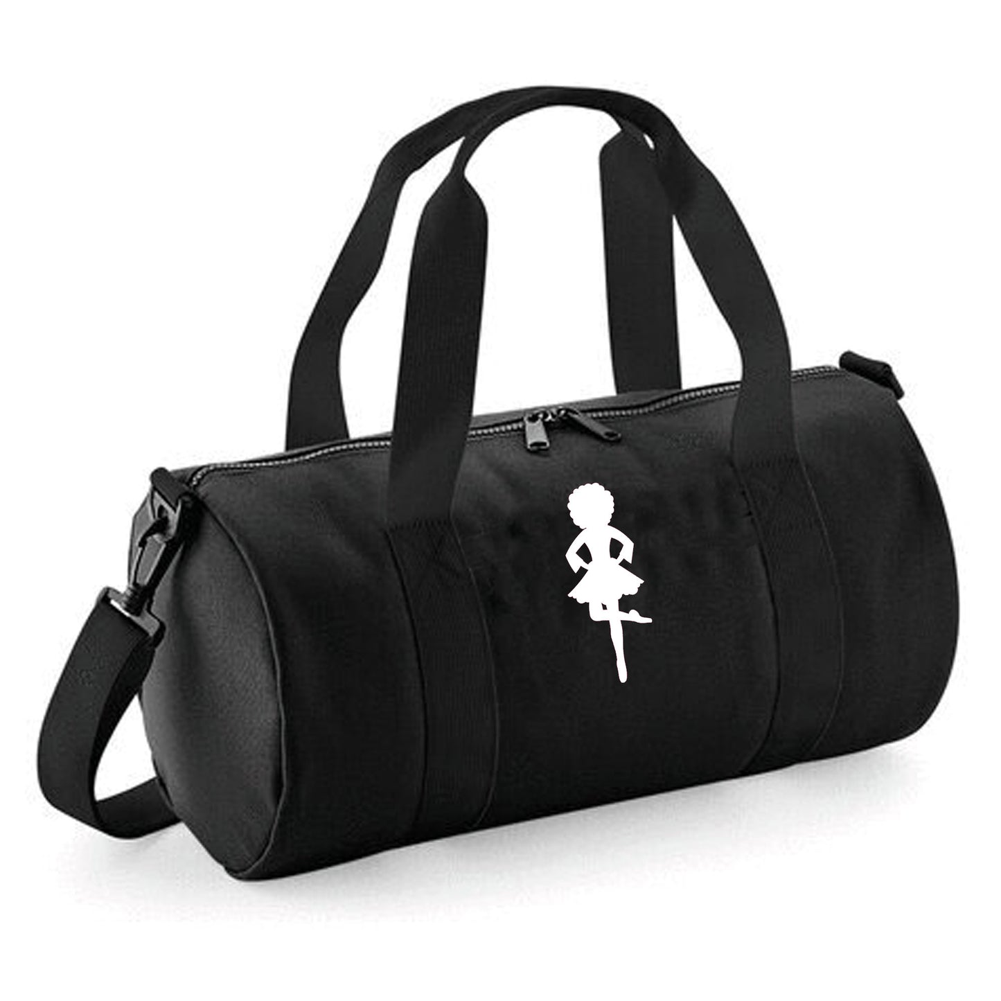 Personalised Irish Dancer Barrel Bag 12L, Dancing Holdall for Kids