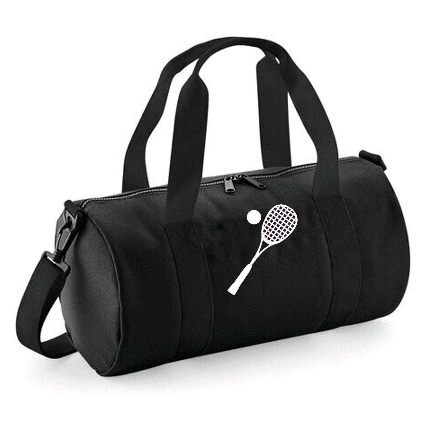 Personalised Squash Barrel Bag 12L, Stylish Holdall for Kids