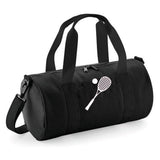 Personalised Squash Bag | Kids Barrel Holdall with Name
