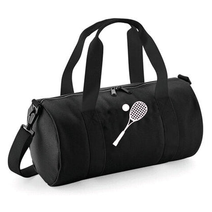 Personalised Squash Barrel Bag 12L, Stylish Holdall for Kids