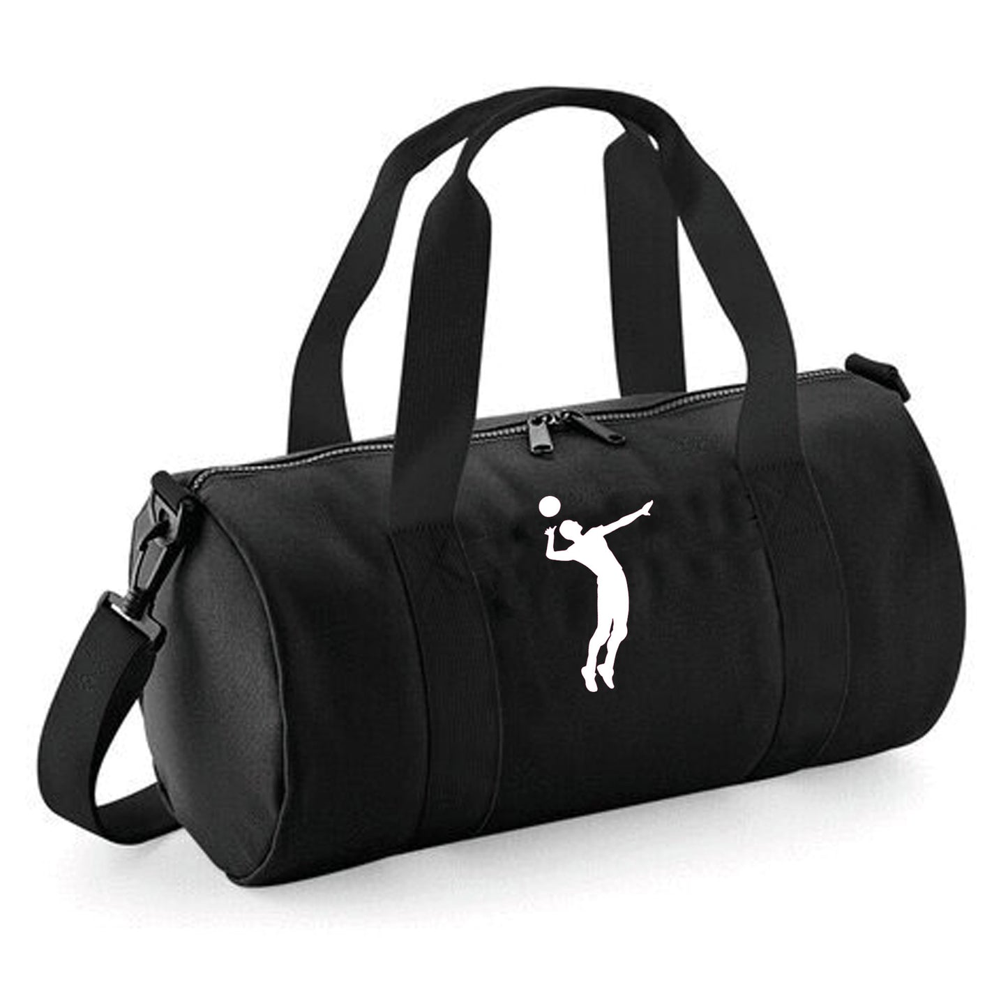Personalised Volleyball Barrel Bag, Kids Sports Bag with Name