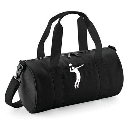 Personalised Volleyball Barrel Bag, Kids Sports Bag with Name