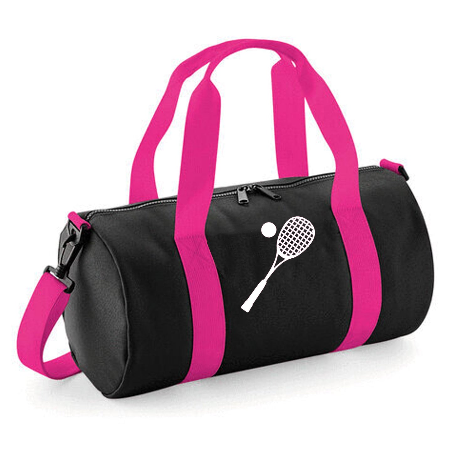 Personalised Squash Barrel Bag 12L, Stylish Holdall for Kids