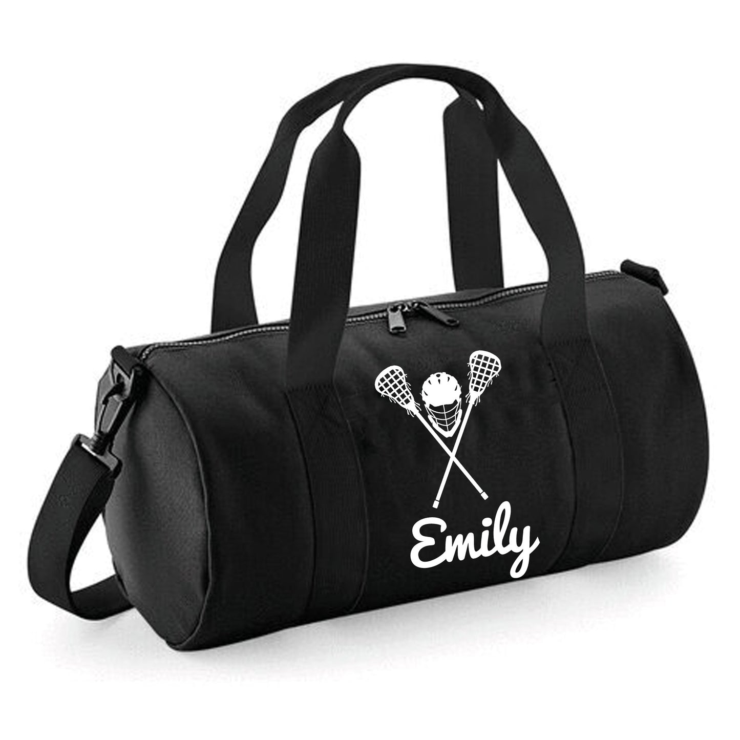 Personalised Lacrosse Barrel Bag 12L, Sports Holdall for Kids