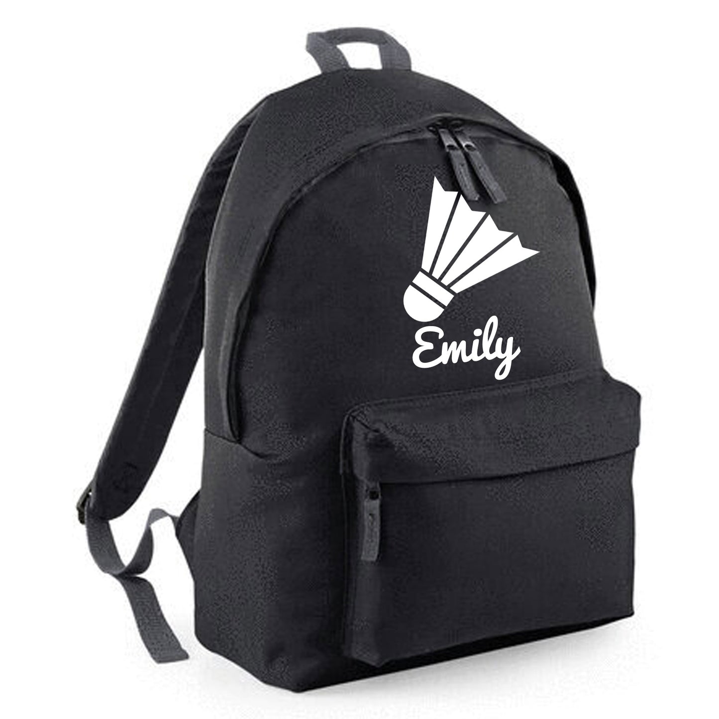 Personalised Badminton Backpack, Kids Rucksack Bag with Name