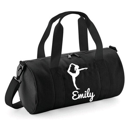Personalised Gym Bag - 12L Gymnastic Barrel Bag With Name