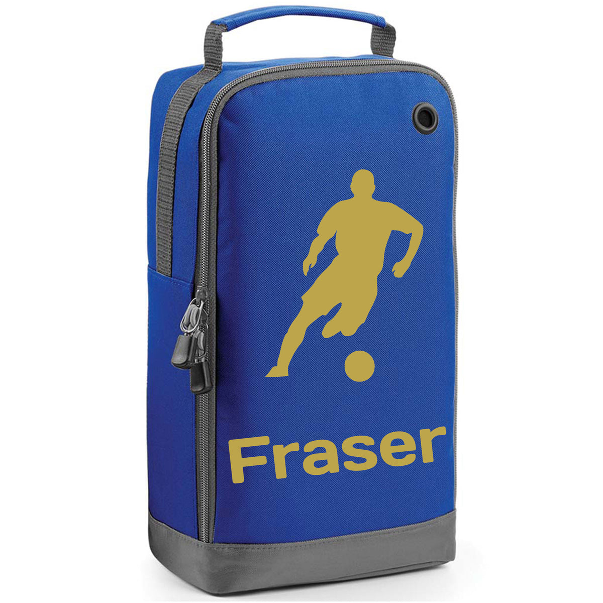 Football Boot Bag or Shoe Bag – Personalised with Name | Footballer Design