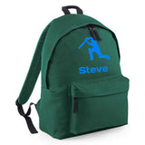 Personalised Cricket Backpack | Kids School Bag with Name