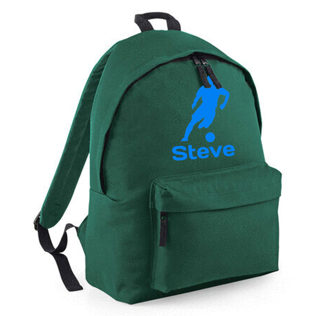 Personalised Footballer Backpack | Kids School Bag with Name