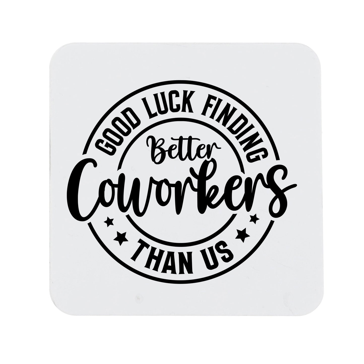 Better Coworker Ceramic Mug & Coaster Gift Set – Funny Leaving & Good Luck Present