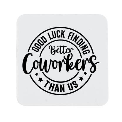 Better Coworker Ceramic Mug & Coaster Gift Set – Funny Leaving & Good Luck Present