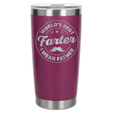 Best Farter I Mean Father Engraved Travel Mug for Dad