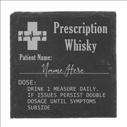 Personalised & Engraved Prescription Whisky Glass Gift