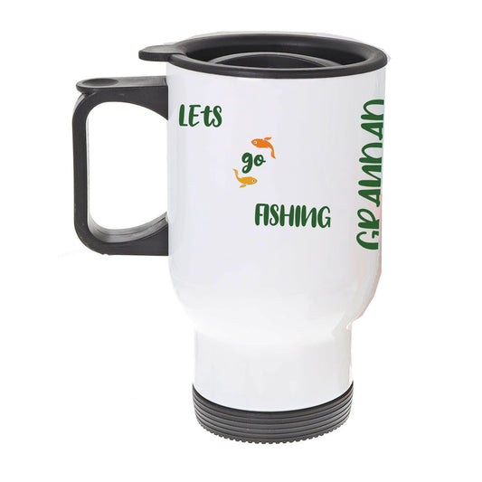 Personalised Fishing Gift Mug with Fishing Design