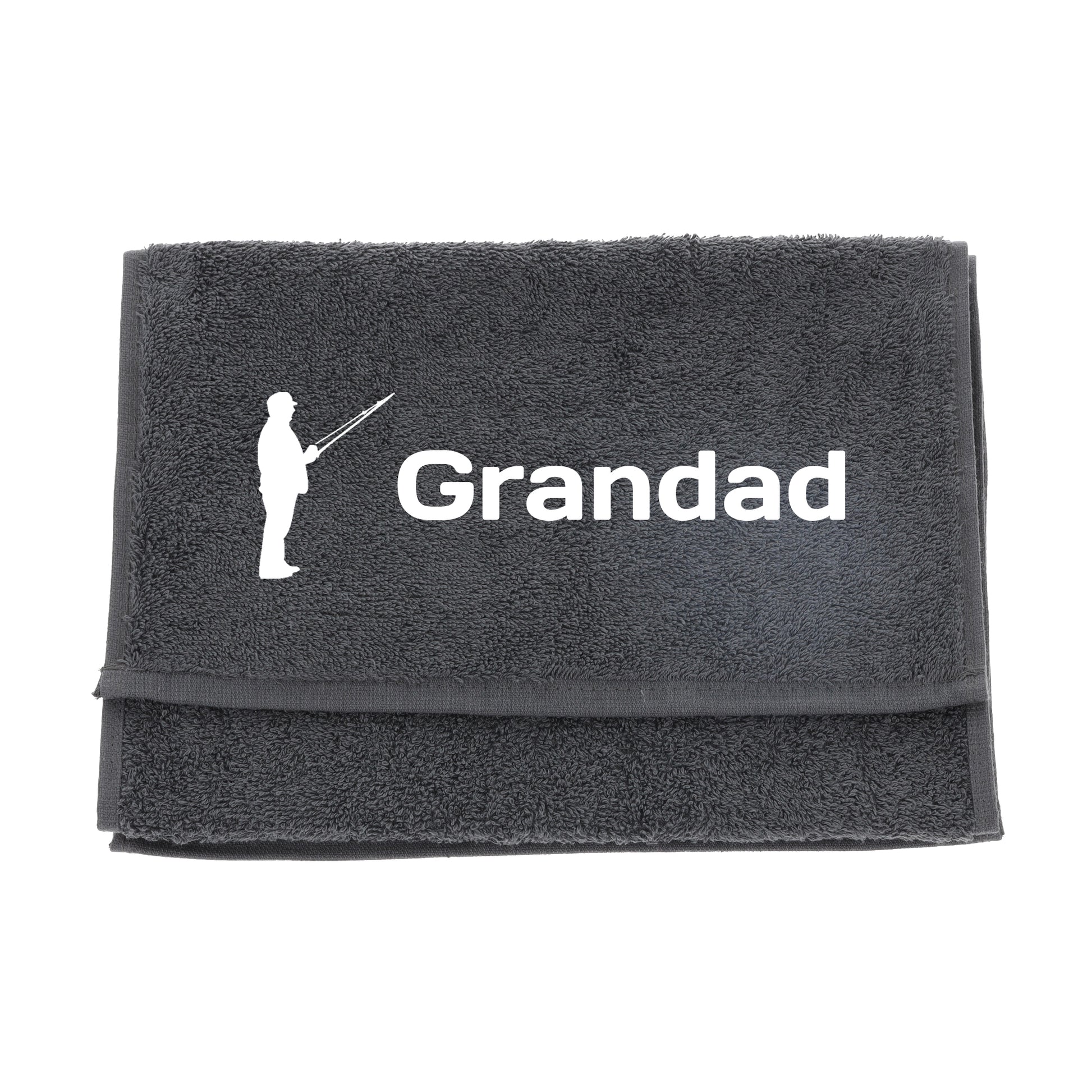 Personalised Embroidered Fishing Towel  - Always Looking Good -   